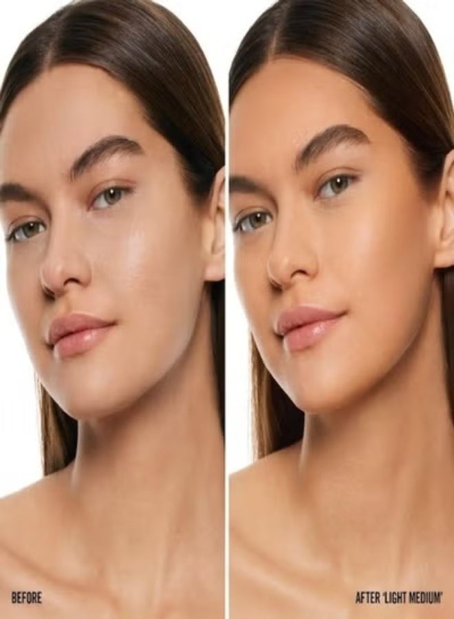 MAKEUP BY MARIO SoftSculpt® Multi-Use Bronzing & Shaping Serum with Hyaluronic Acid 30ml – Shade Light Medium – Natural Skin-Like Finish for Light-Medium Skin Tones, Lightweight, Buildable, Hydrating - Image 2