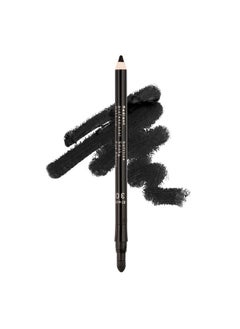 RADIANT PROFESSIONAL MAKE UP / HELLENICA Radiant Professional Black Waterproof Eyeliner Pencil - Eyeliner Waterproof Smudge Proof - Long Lasting Under Eye Pencil For Smoky Eye - Soft Waterline Eyeliner Smudger Tool, Smoky Black (30)  - Image 1