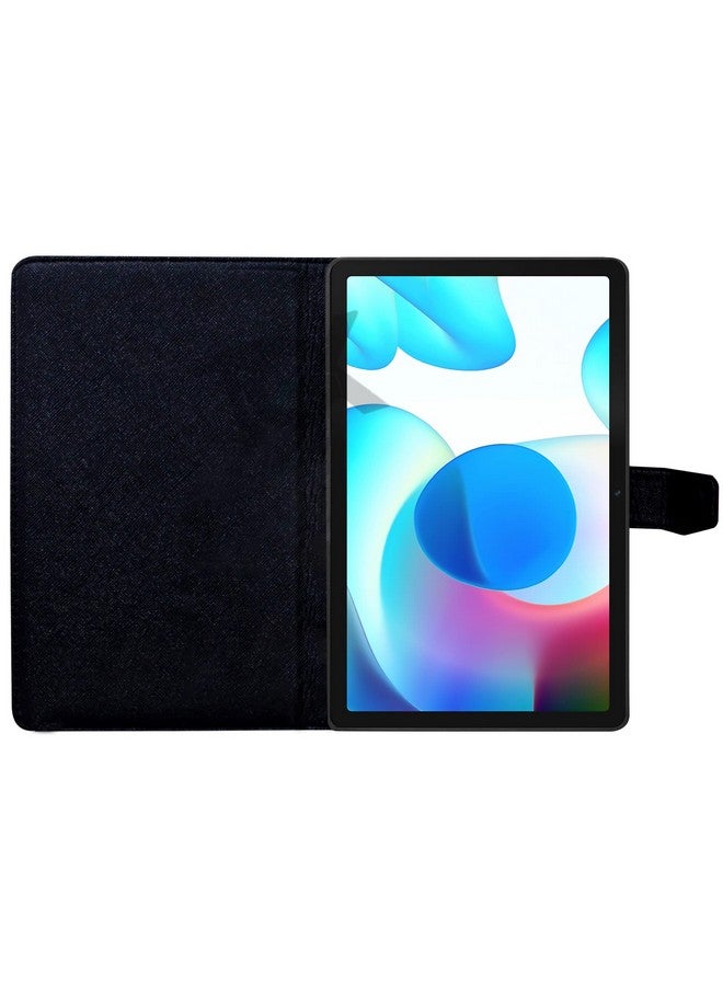TGK Flip Cover for realme Pad 10.4 inch Case Plain Design Blue - Image 3