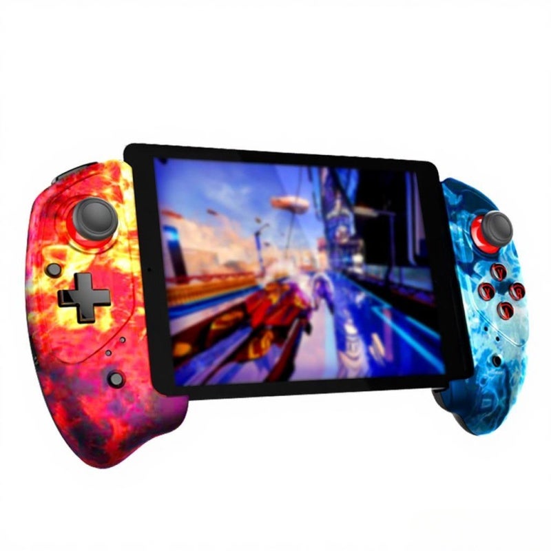 كمبيوتر اللاعب اللاسلكي: يناسب الأجهزة مقاس 5-10 بوصات، مريح من حيث التصميم المريح - وحدة تحكم لعب متوافقة على نطاق واسع لاعبو أندرويد وآي أو إس ونينتندو سويتش ونودوز 7-10 - Image 5