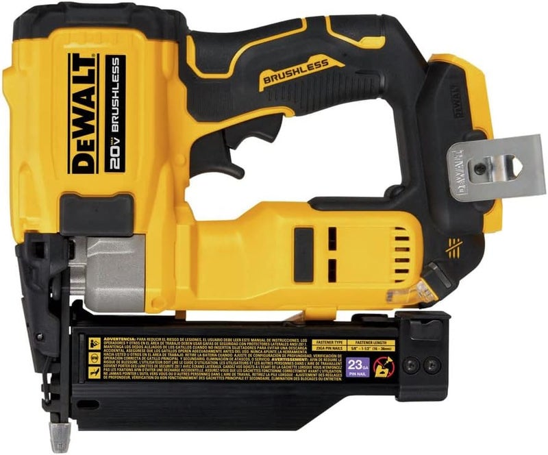 DEWALT PIN NAILER CMPCT 20V 23G  - Image 2