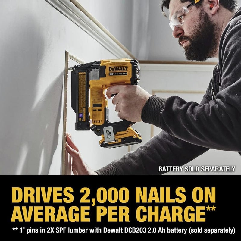 DEWALT PIN NAILER CMPCT 20V 23G  - Image 4