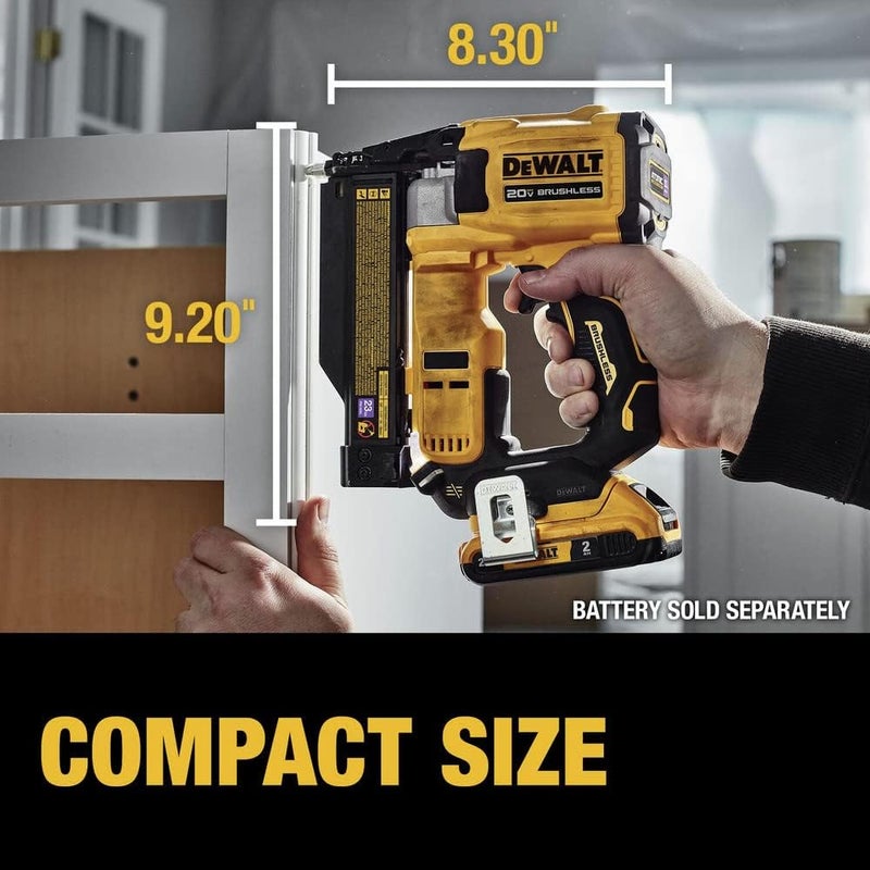 DEWALT PIN NAILER CMPCT 20V 23G  - Image 5