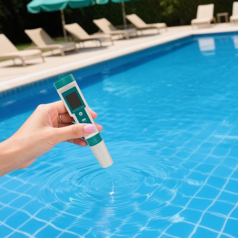 Digital 7-in-1 Water Tester Ph Meter, Portable Multi-Parameter Meter for Ph Tds Ec Salinity Sg Orp Temp, for Drinking Water Pool Aquarium Hydroponics - Image 3
