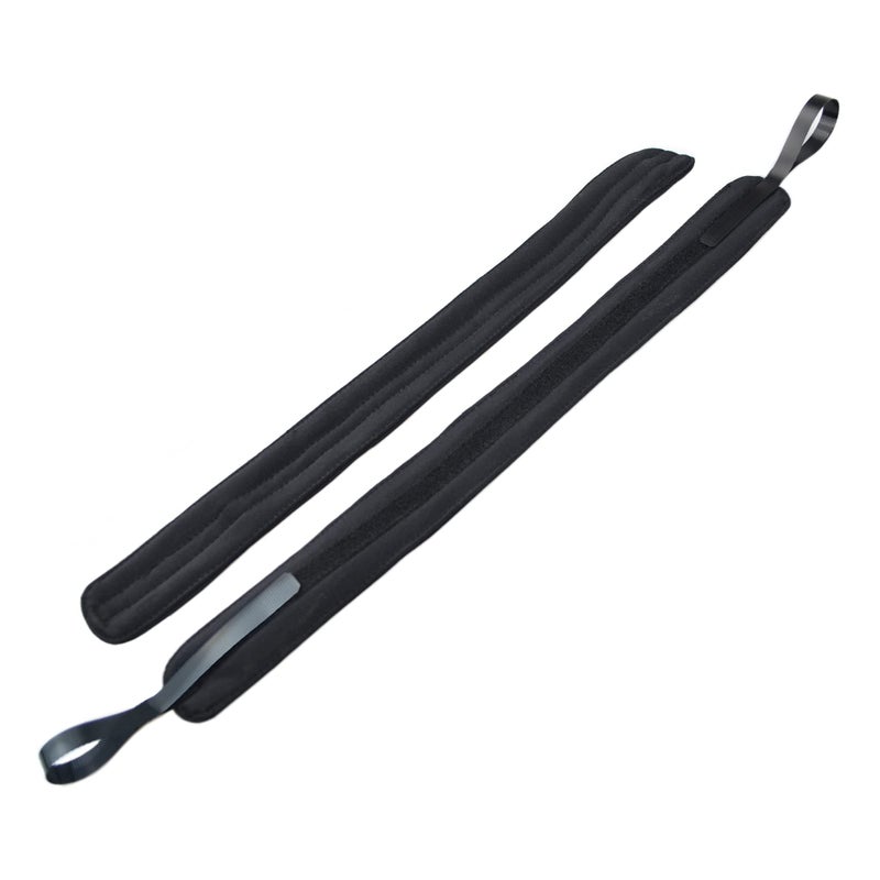 welsoon 2 Pack Adjustable Tracheostomy Tube Holder Soft Reusable Trach Ties - Image 3