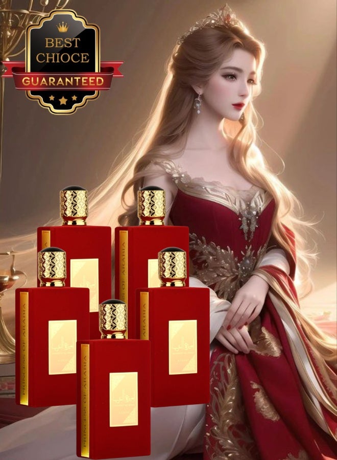 ASDAAF 5 Pieces Ameerat Al Arab Perfume 100ML - Image 1