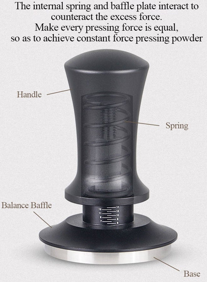 Youque 51MM Espresso Constant Force Coffee Tamper Black - Image 3