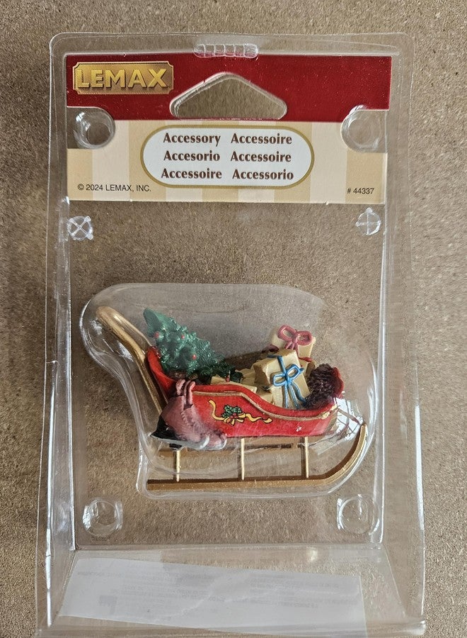 Lemax Vintage Christmas Sleigh Figurine #44337 - Image 2