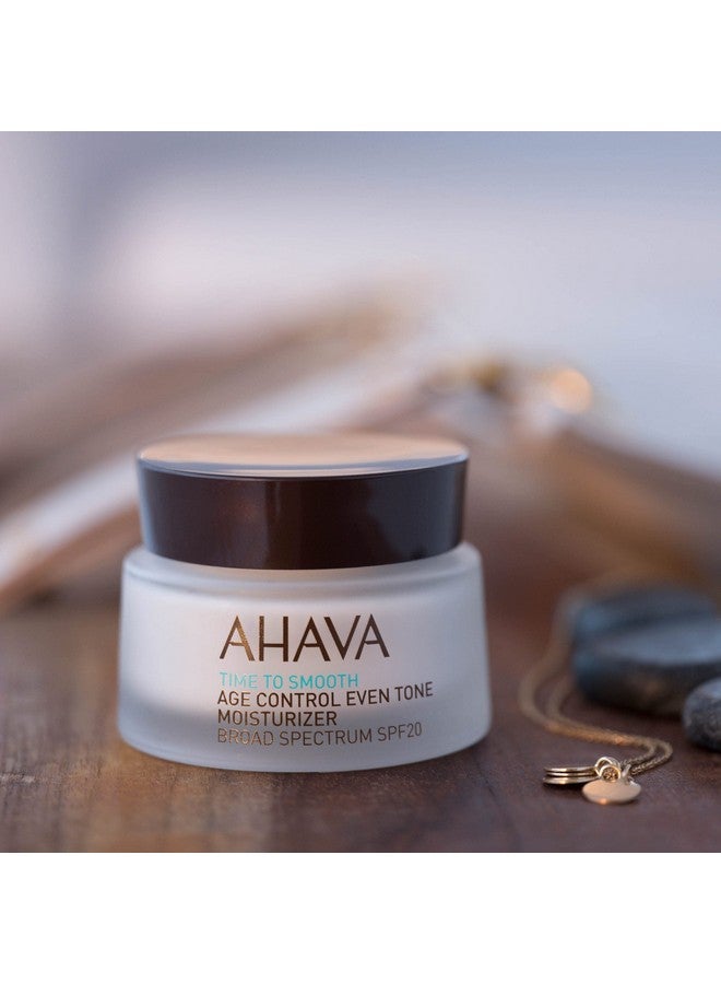 AHAVA Age Control Even Tone Moisturizer, Broad Spectrum, Spf20 - Brightens & Evens Skin Out, Hydrate & Protect Against Uva/B, Enriched With Osmoter, Vf Brightening Accelerator & 3D Complex, 1.7 Fl.Oz - Image 3