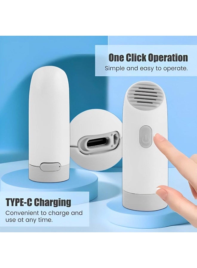 MOMENT Portable Bidet for Travel, Travel Bidet 4 Spray Modes, High-Pressure Handheld Electric Bidet Sprayer, Rechargeable Compact Portable for Women & Men - Image 3