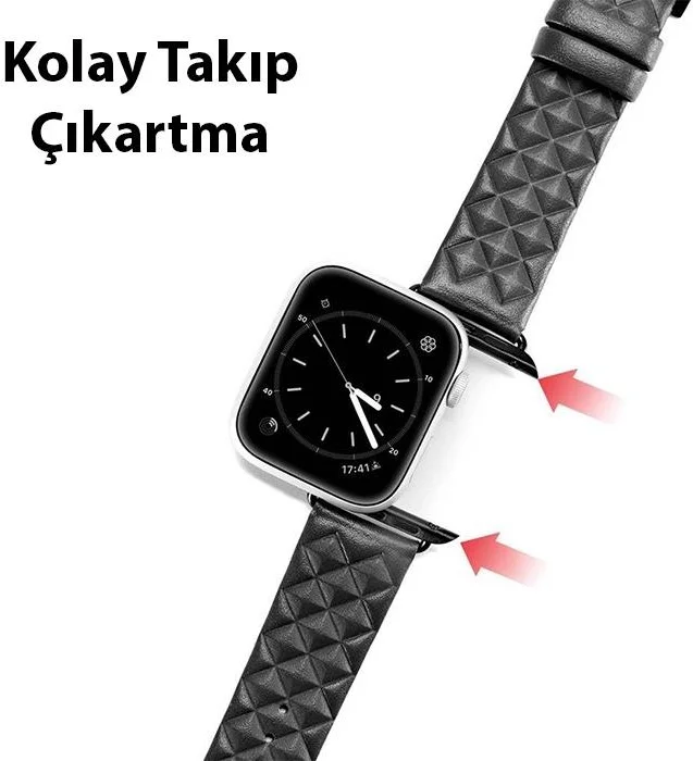 Polhammobile Polham Businessloop Genuine Leather Band Strap for Apple Watch 38-40-41MM, Strap Compatible with All Skins