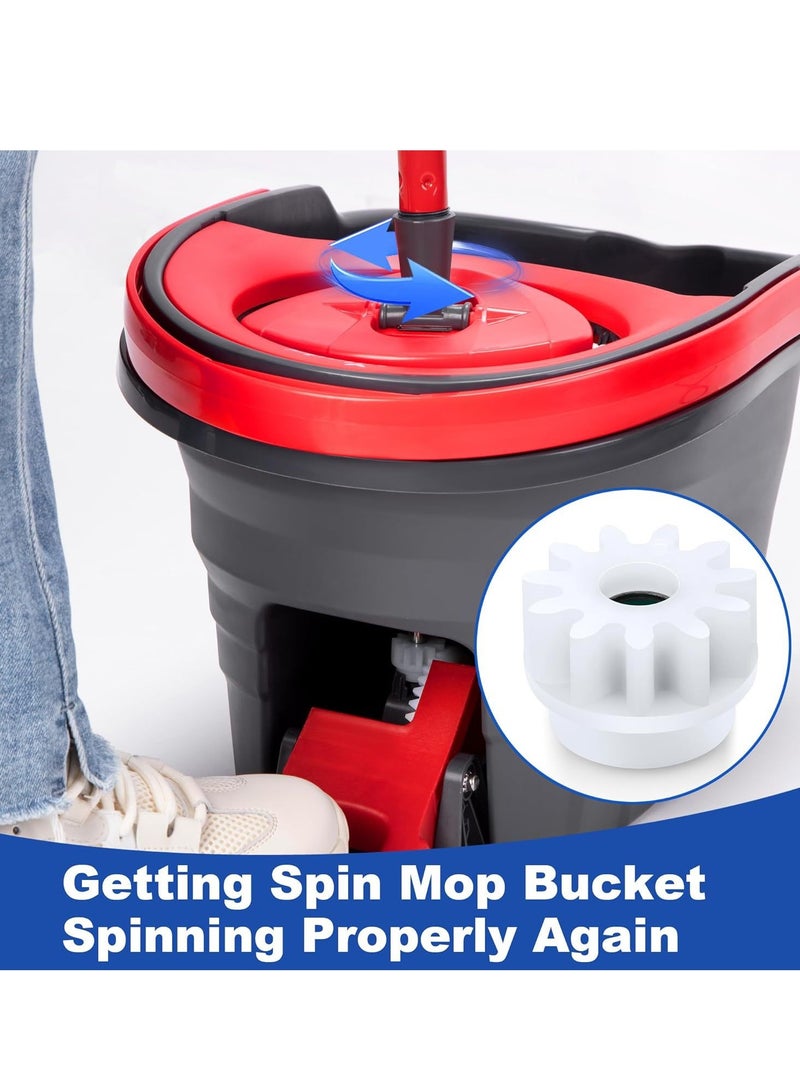 3-piece Spin Mop Replacement Gear, compatible with Ocedar and Vileda Mop Bucket