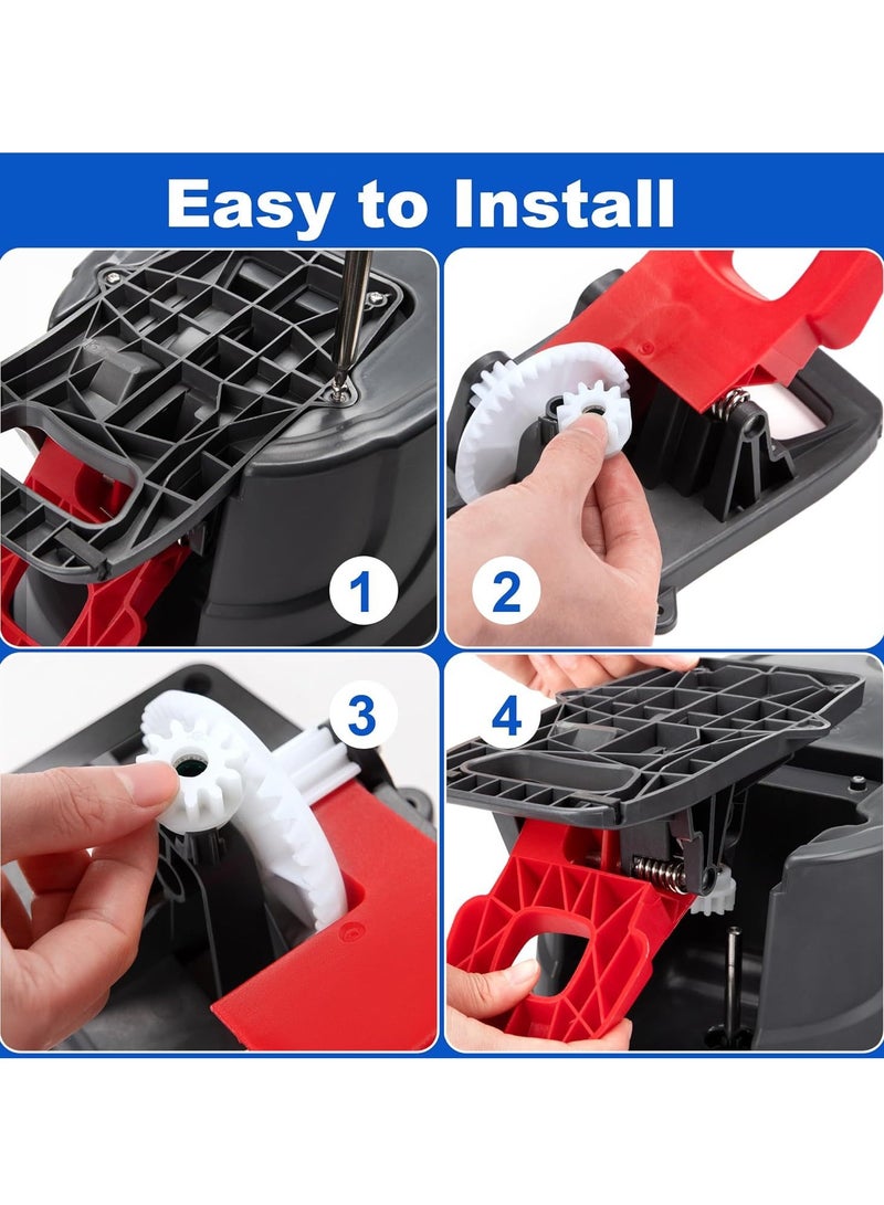 3-piece Spin Mop Replacement Gear, compatible with Ocedar and Vileda Mop Bucket