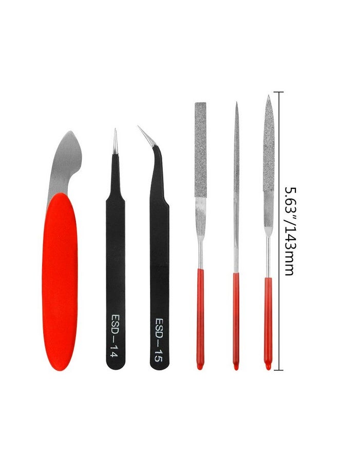 WMYCONGCONG - WMYCONGCONG 24 PCS Gundam Modeler Basic Tools for Model Kit Building Beginner Hobby Model Assemble Building Repairing and Fixing - Image 1