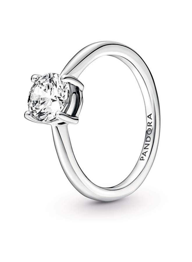 PANDORA Sterling Silver Ring with Clear Cubic Zirconia