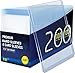 PJU 200 Hard Plastic Card Sleeves Premium Baseball Card Protectors 3x 4 Trading Cards Sleeves Sports Game Cards Holder Top Cases 100 Hard Sleeve 100 Soft Sleeve - Image 3