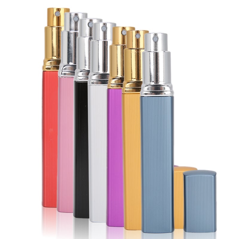Refillable Perfume Atomizer: 1 Pack Aluminum Material, Leak Proof Delicate Mist Spray - Lightweight Portable Design, Multi Color Options for Travel, Purse, Office, Nights Out & Skincare Serum Storage - Image 2