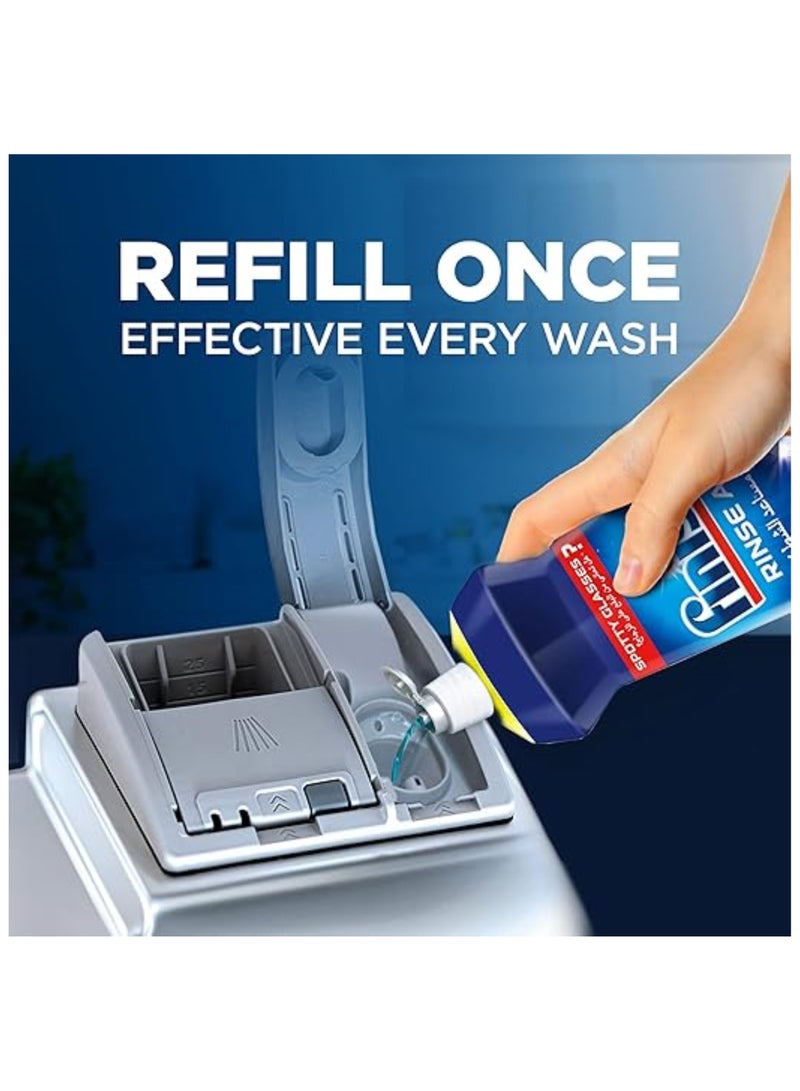 Finish Dishwasher Detergent Rinse Aid Liquid Lemon 400 ML - Image 3