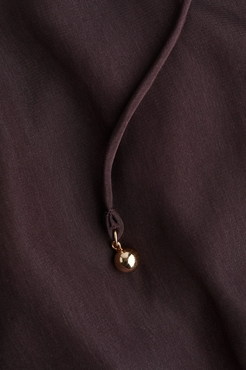 H&M Frill-trimmed shirt dress