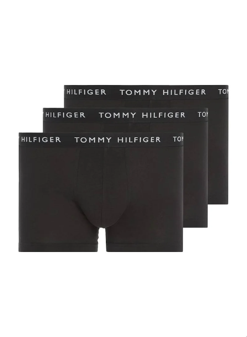 TOMMY HILFIGER Men's 3 Pack Trunks - Cotton, Orange
