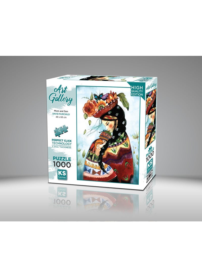 KS Games Mom And Son 1000 Piece Puzzle  - Image 1