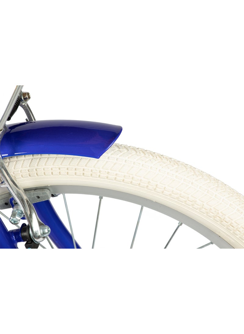 SPINN Pixie 1 Kids 20″ Bike Sonic Blue — Aluminum Frame, 1 Speed, Training Wheels, for Ages 6–10 - Image 3