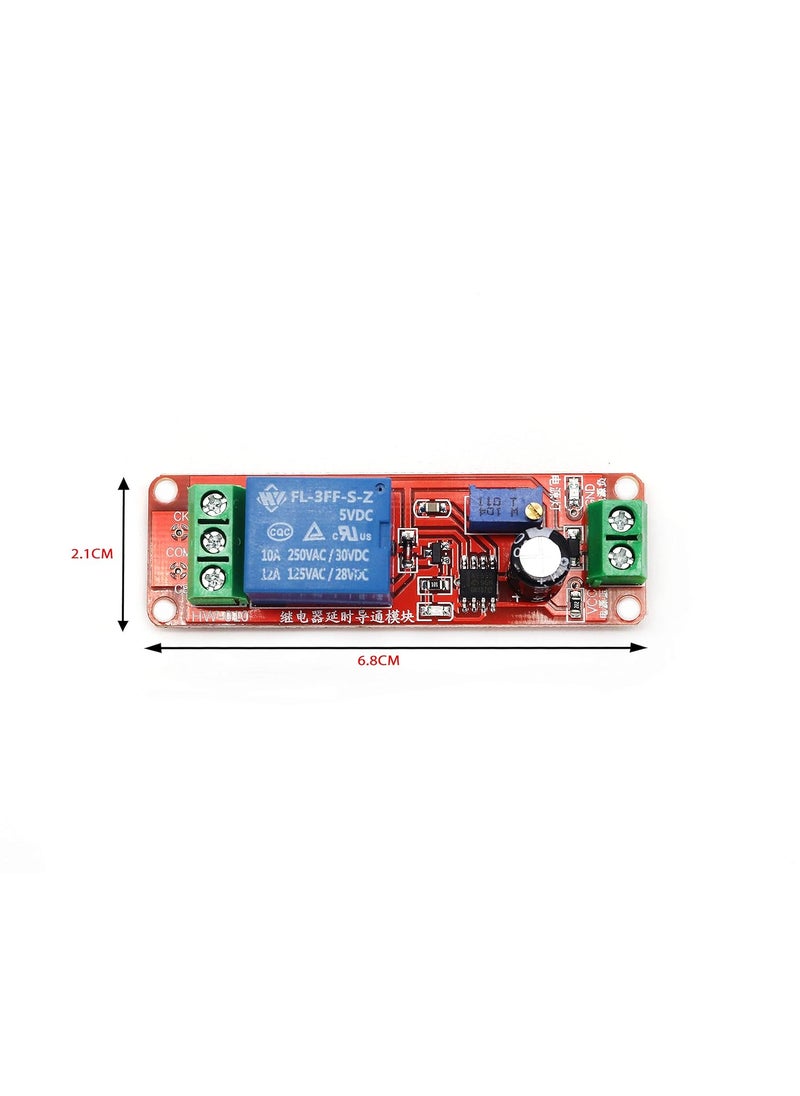 Electronicspices Electronic Spices Ne555 Dc 5V12V Delay Relay Shield Timer Adjustable Switch Module  - Image 5