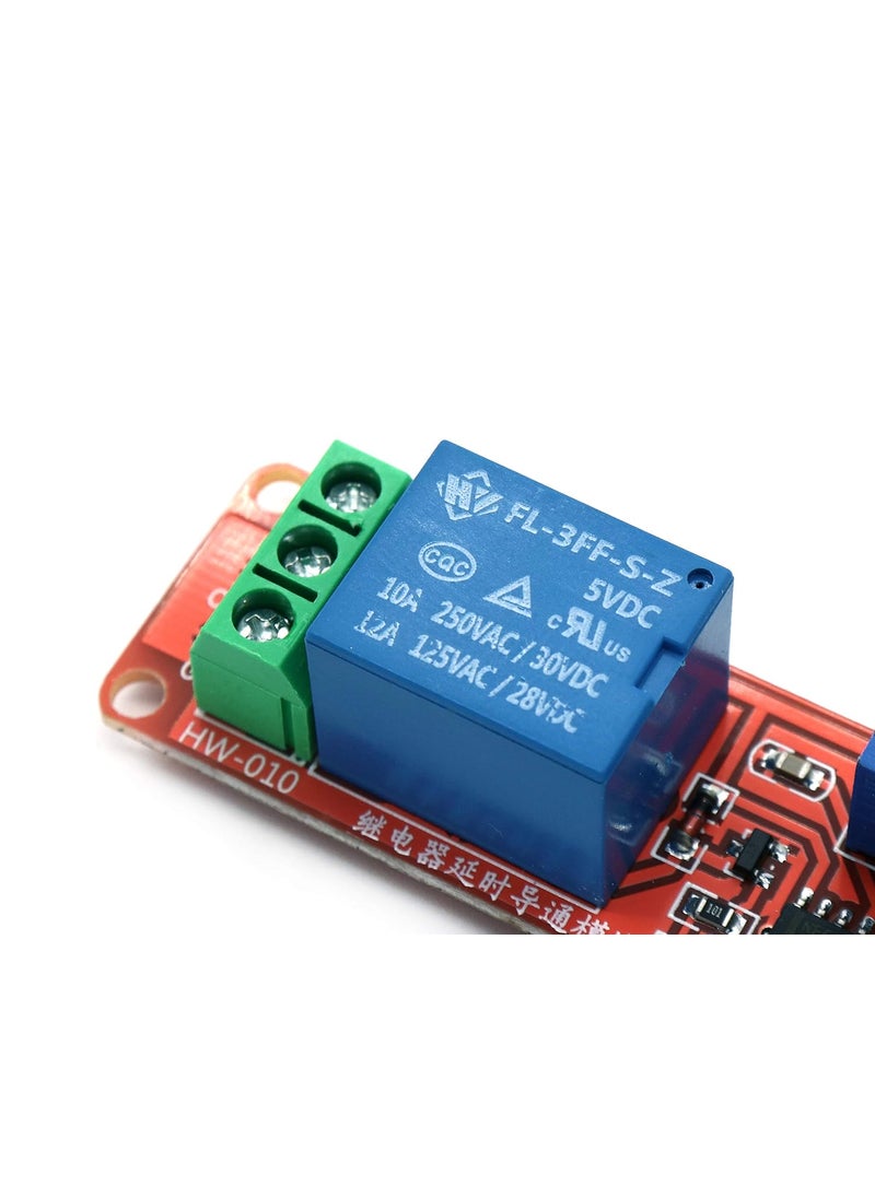 Electronicspices Electronic Spices Ne555 Dc 5V12V Delay Relay Shield Timer Adjustable Switch Module  - Image 3