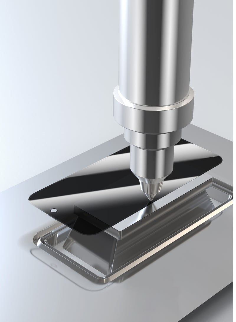 Devia iPhone 15 Plus Screen Protector ensures that your screen is protected from scratches and shocks while maintaining your personal privacy. Thanks to the double-reinforced glass and supports quick fingerprint recognition - Image 5