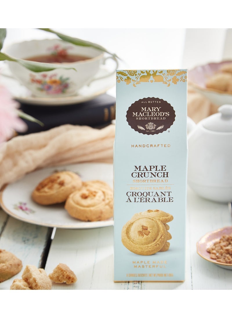Mary Macleod's Shortbread Canister Tin of All-Butter Maple Shortbread Cookies, 160g  - Image 3