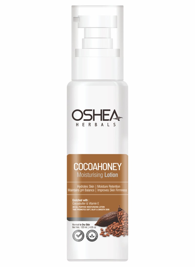 OSHEA Herbals Cocoa Honey Moisturising Lotion 120 ml - Image 1