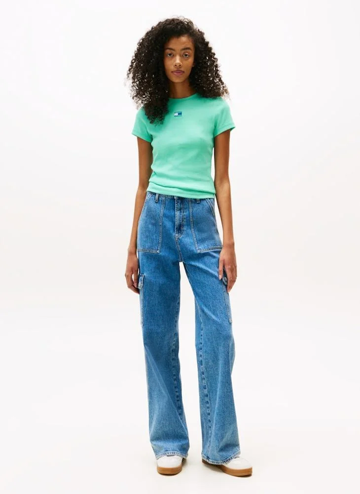 TOMMY JEANS Logo Crew Neck T-Shirt
