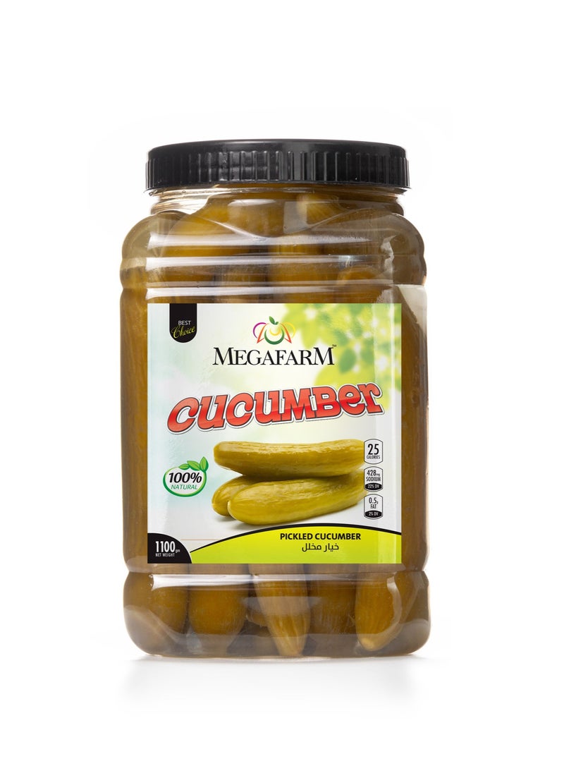 Megafarm Pickled Cucumber 1100gm  - Image 1