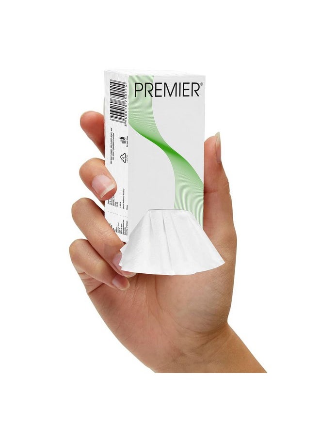 Premier Facial Hanky Pack Pocket Tissue Paper 2 Ply - Pack Of 10 (15 Pulls *10 = 150 Pulls, 300 Sheets) (Pack Of 2)  - Image 4