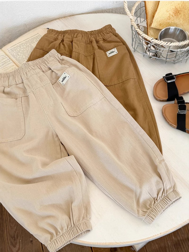 7904 Boys' Anti-Mosquito Pants Summer Children'S Casual Pants Boys' Summer Baby Air Conditioning Leg Pants - Image 3