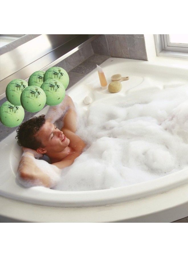 Aaranyam قنبلة استحمام فاخرة من الشاي الأخضر المنعش (75 جرام لكل واحدة) عبوة من 6 - Image 4