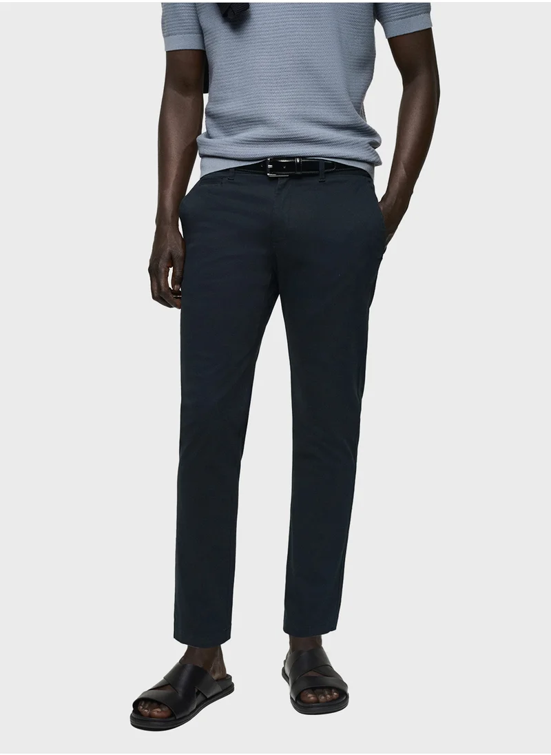 مانجو مان Prato Straight Fit Pants