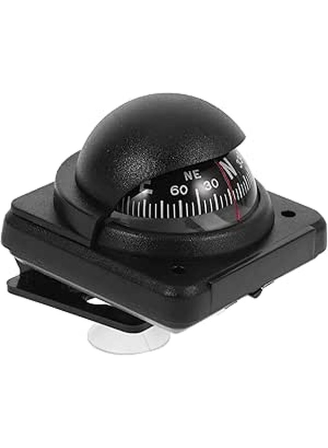 Car Compass Ball Dashboard Mount Portable Auto Navigation Tool Boat Truck - Image 1