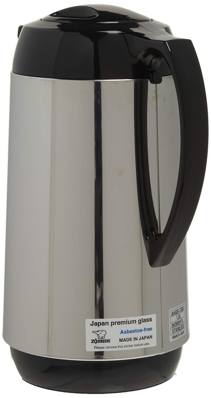 Zojirushi كاراف حراري زويجروشي، صنع في اليابان، 1.0 لتر، فولاذ مقاوم للصدأ مصقول - Image 4