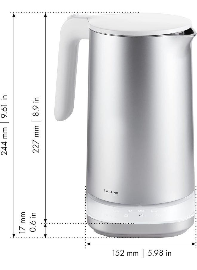Zwilling Zwilling Enfinigy Kettle Pro 1.5L Silver  - Image 3
