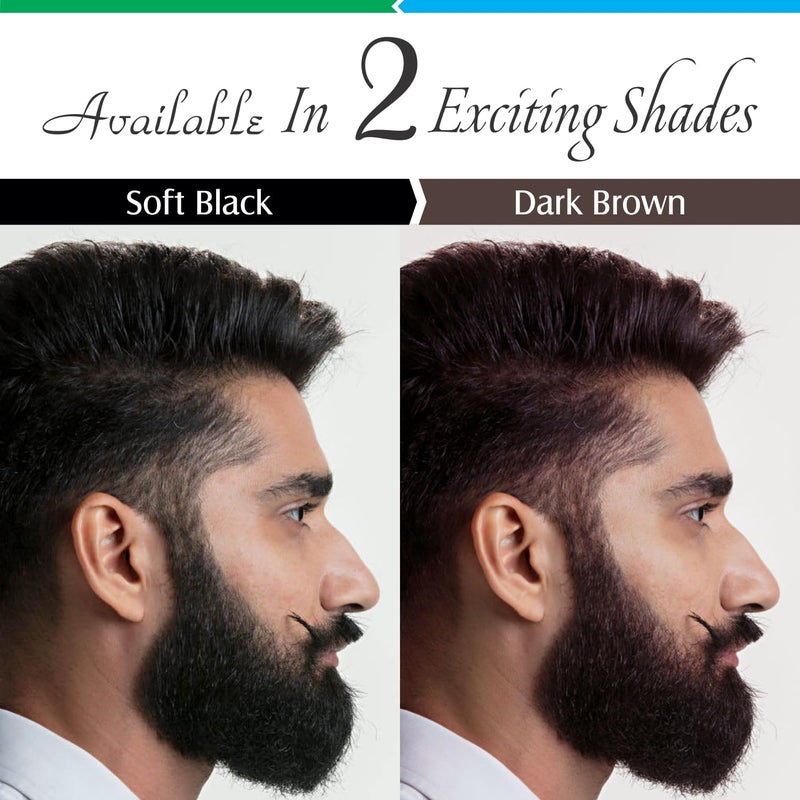Vegetal Safe Color Natural Beard Colour ChemicalFree Soft Black 25g Pack of 3 - Image 4