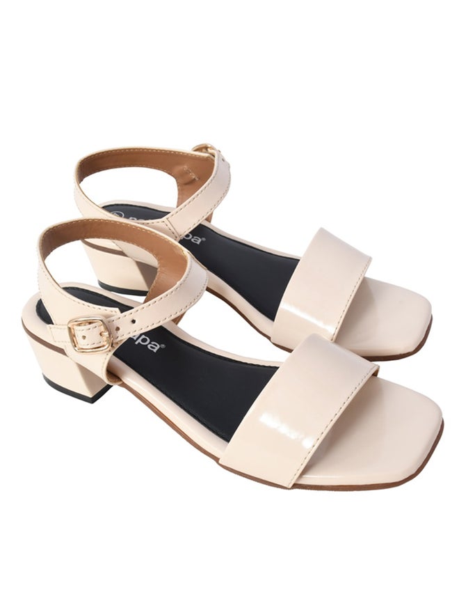 Peterpapa Stella Single Band Block Heel Sandals - Image 1