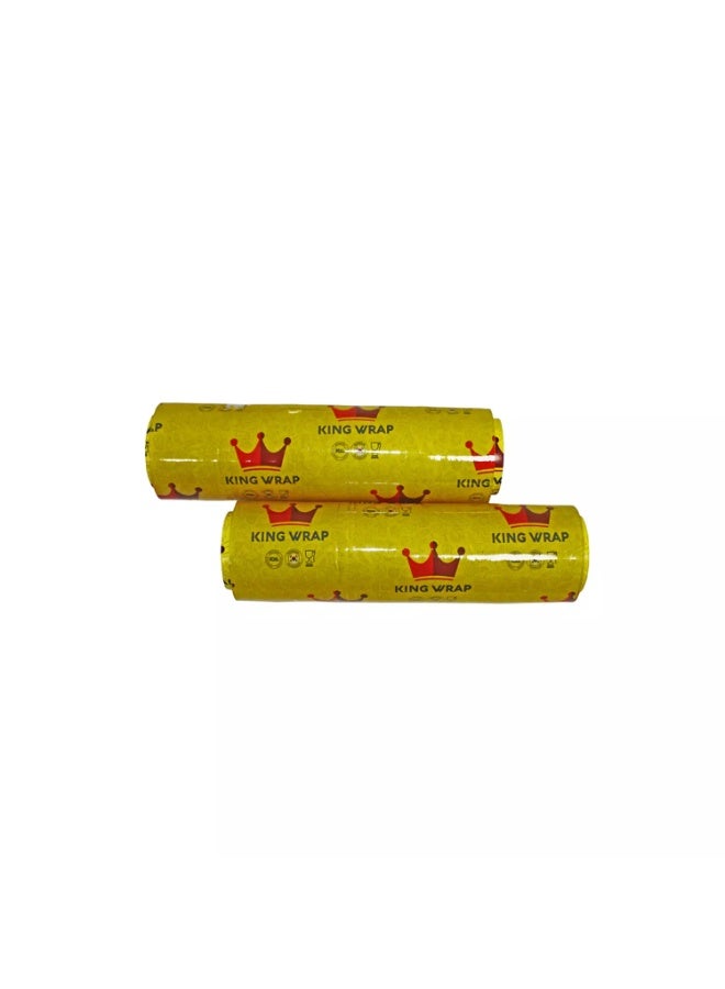 King Wrap Cling Film Food Wrapping Roll - 40 CM*350 M (For Food Preservation) - Image 3