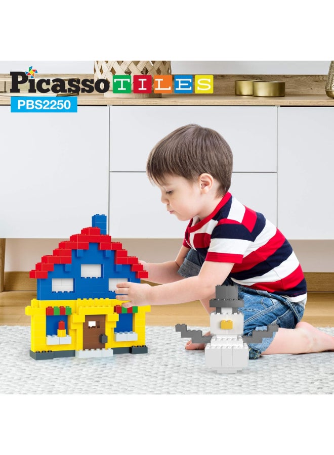 PicassoTiles كتل البناء المغناطيسية بيكاسو 2250 قطعة - Image 3