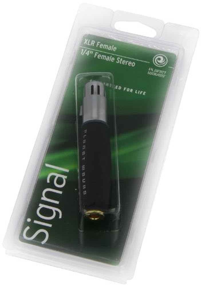 Planet Waves D'Addario Accessories XLR Female to 1/4 Inch Female Balanced Adapter - Image 2