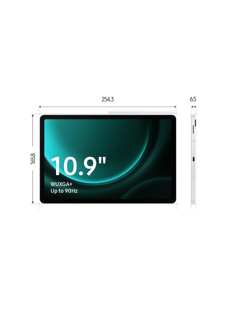 Samsung Galaxy Tab S9 FE Gray 6GB RAM 128Gb 5G - Middle East Version - Image 4