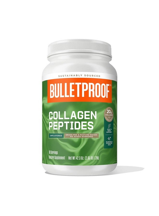 Bulletproof Unflavored Collagen Peptides Powder, 42.3 Ounces, Grass-Fed Collagen Protein and Amino Acids for Skin, Bones and Joints - Image 1