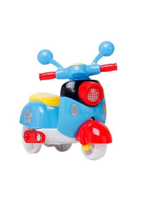 Shivsoft Cute Bright Color Push and Go Toy Vehicle Scooter for Kids (Multicolour)(8.5 x 6 x 5.cm)
