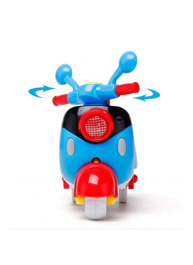 Shivsoft Cute Bright Color Push and Go Toy Vehicle Scooter for Kids (Multicolour)(8.5 x 6 x 5.cm)