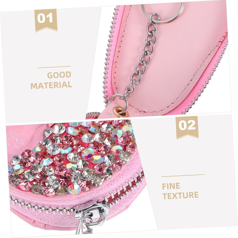 Regular scheduled transit Cabilock Rhinestones Car Key Protector Pouch Rose Design Keychain Sleeve Accessory for Women Elegant Key Holder Case for Stylish Storage Hanging space save Liquid tight joint Fast warehouse picking Ready varied options All space matching look Easy clean surface Different assemble options Remote area delivery Flexible purchase choices Certified stocked merchandise Classic trendy design picks Simple multi-color universal build Multi-use qualified quality High strength upgraded material Market aligned local stock Low dust buildup Cost effective fine quality Full land route delivery Authorized haulage delivery Gulf popular simple design Nationwide courier network Wide use compliant quality Compact design Easy lifting build - Image 3